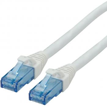 0.5m Cat‑6a UTP White Patch Wire