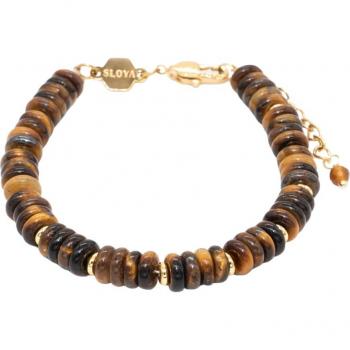 Pulsera Sloya Blima de Piedras Ojo de Tigre