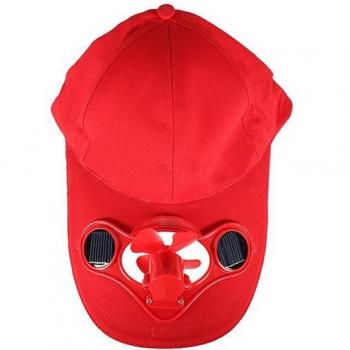 Outdoor Solar-Powered Fan Cap for Golf