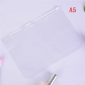 A6 Transparent File Storage Bag