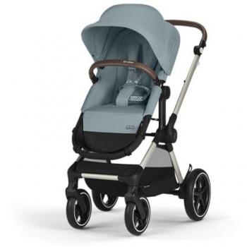 Cybex EOS Lux 2-in-1 Pushchair 2023 7 Piece Bundle Sky Blue
