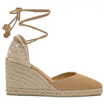 Beige Castañer Female Wedges – Joyce 6 US