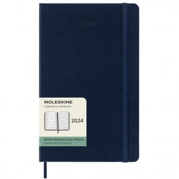 Moleskine Weekly Agenda With Space For Notes 12 Months 2024