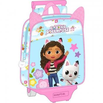 MOCHILA 232+CARRO 805 GABBY'S DOLLHOUSE 22x27x10cm
