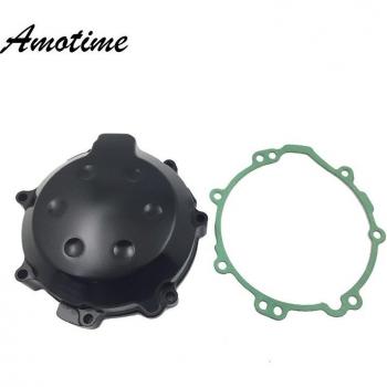 Kawasaki ZZR1400 2006 Black Left Side Stator Cover