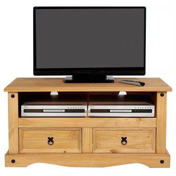 Corona Solid Pine Flat Screen TV Unit