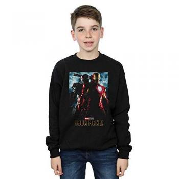 Marvel Iron Man 2 Posterkleding voor jongens 9–11 jaar – Donker