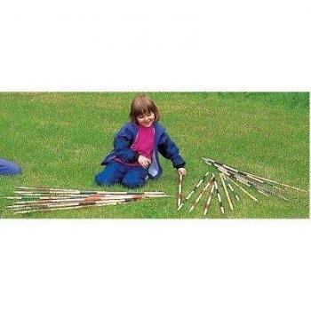 Goki - Jeu de sociétés - Mikado géant en bois - 95 cm