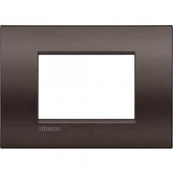 LivingLight Air Placca 3 Modules Silver LNC4803CY