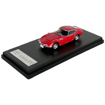 LCD Models 1/64 Scale Toyota 2000GT Right Hand Drive Red Diecast