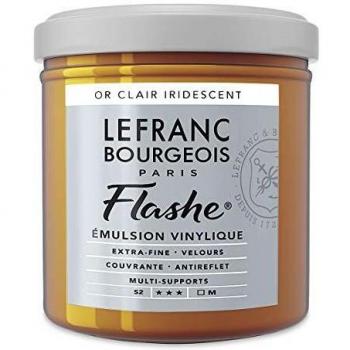 Flacone di Colore Acrilico Flashe Oro Chiaro 125 ml Lefranc & Bourgeois