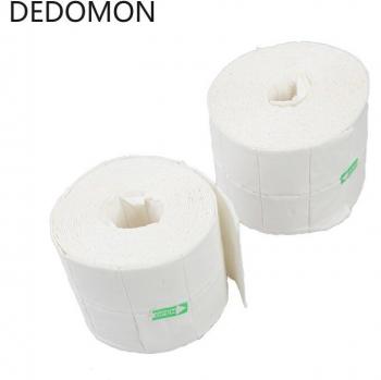 500pcs Nail Art Cotton Wipes - UV Gel Remover Lint-Free Pads