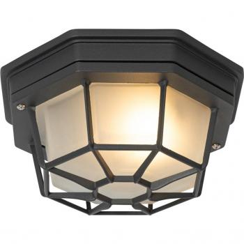 Lampada da soffitto bri rustica - Grigio scuro - Tondo