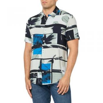 Camicia Slim Fit Grigio Guess M4GH64 WD4Z2