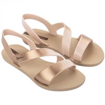 Sandalias Ipanema Vibe Infantil Beige