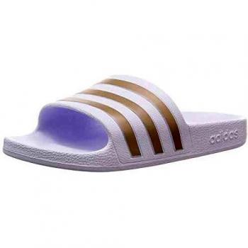 Adidas Adilette Aqua Slides, Mens white Slides 46
