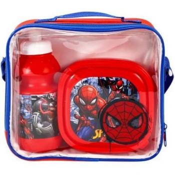 Conjunto de fiambreras para niños Hombre Araña (3 unidades)