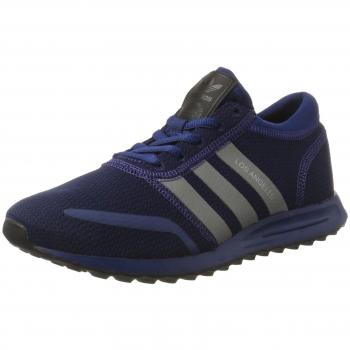 Adidas Los Angeles, Scarpe da Ginnastica Basse Uomo, Blu (Mysblu/Silvmt/Cblack), 43 1/3 EU