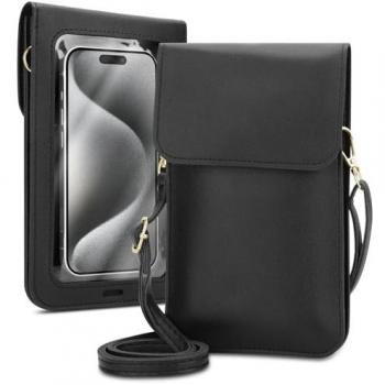 Cover Protezione Cadorabo Samsung Galaxy A7 2018 – Borsa Donna in Nero