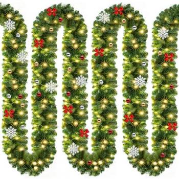 Ghirlanda di Natale a led per interni ed esterni IP44