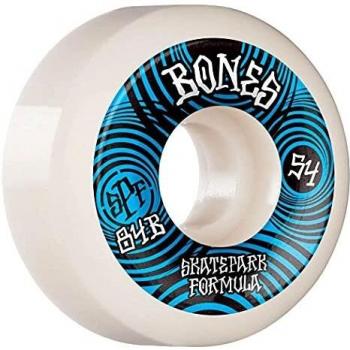 Bones Wheels SPF Ripples 84b P5 Sidecut Skateräder – Weiß – 60 mm