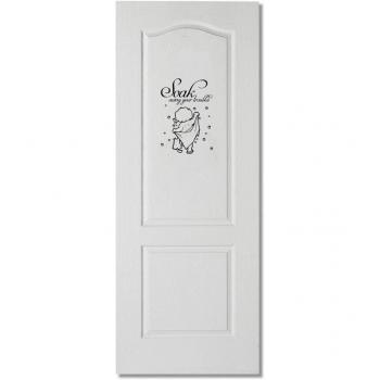 Artistic Vinyl Shower Door Decal A2289