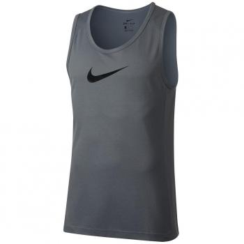 Nike M NK Dry Top SL Crossover BB Camiseta sin Mangas de Baloncesto, Hombre, Gris