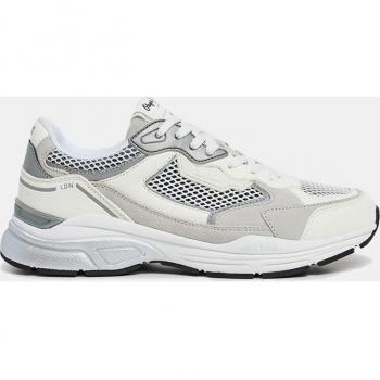 Pepe Jeans para mujer. Zapatillas de Piel Dave Evolution blanco