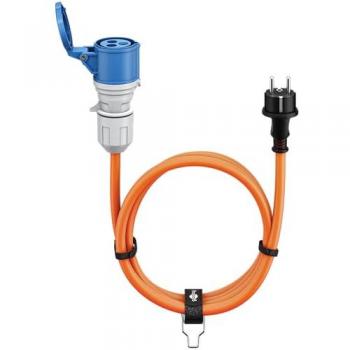 Goobay CEE‑Kabel 76185 1,5 m – Schutzkontakt zu CEE-Stecker