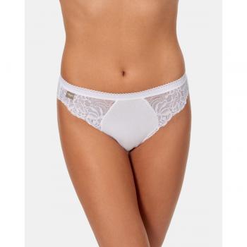Bragas bikini Playtex de algodón elástico con encaje - Pack de 2