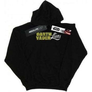 Star Wars Ladies Darth Vader Lives Logo Hoodie