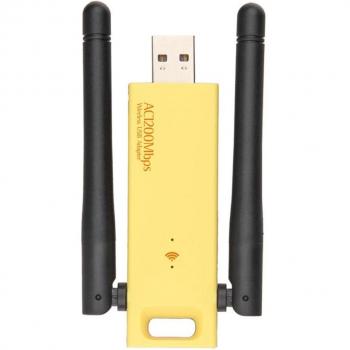 Realtek RTL8812AU/RTL8812BU Dual-Band 1200Mbps USB WiFi Adapter with External Antenna