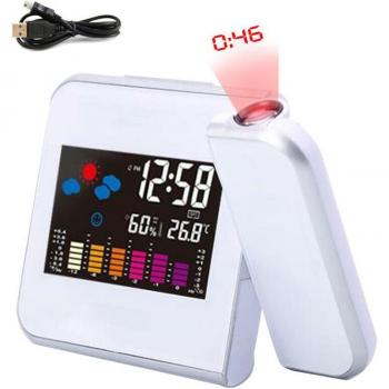 Digital Temperature Display Alarm Clock