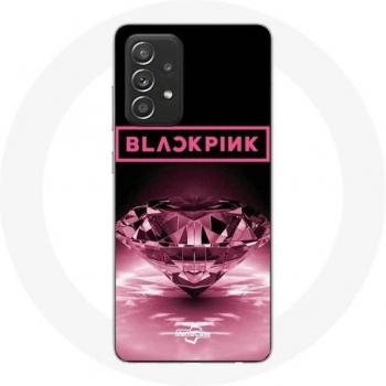 Coque Maniacase Kpop Rosa con Diamantes Samsung Galaxy A52 5G