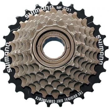 Shimano TZ21 - Piñones atornillables (7 velocidades, 14 - 28 dientes, 470 g)