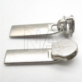 25pcs Non-Lock Zinc Alloy Zipper Pulls for Home Textiles