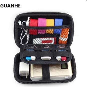 GUANHE Leather Hard Drive Bag for 2.5 HDD