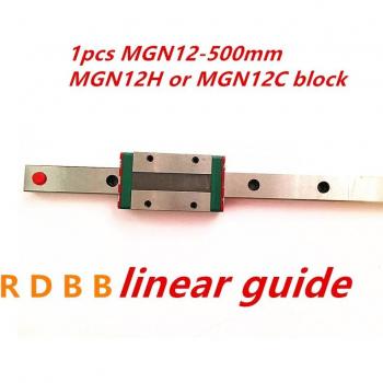 MGN12C/MGN12H Linear Guide Rail 500mm