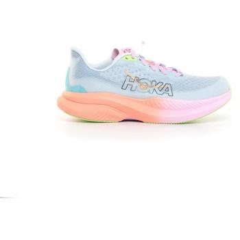 Zapatillas HOKA Mach 6 gris luminoso rojo salmón mujer - 38(2/3)