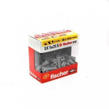 Fischer Taco SX 12x60 Diy 15uds - Fácil Instalación