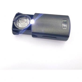30X Portable Loupe with LED Light