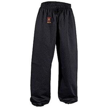 Schwarz Kinder Kimono-Hose von Danrho
