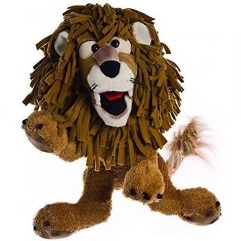 Living Puppets W200 Carl der Löwe Handspielpuppe, Braun