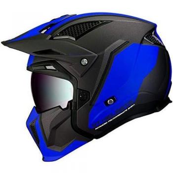 Casco MT tr902 xsv streetfighter sv twin c7 azul mate
