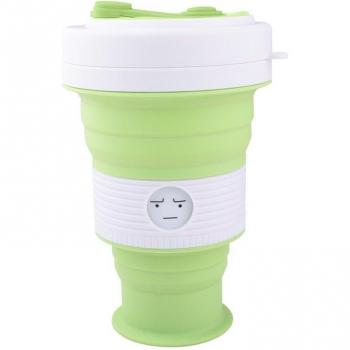 Retractable Silicone Camping Cup