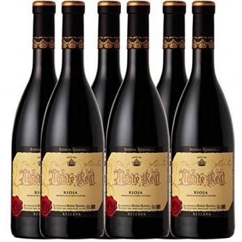 Bodegas Riojanas Monte Real Reserva Tempranillo 2011 trocken (6 x 0.75 l)