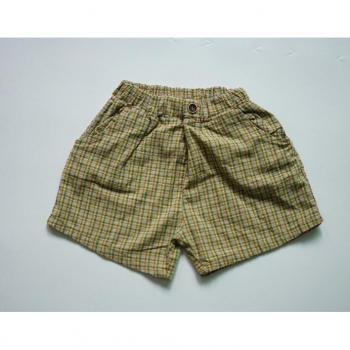 Shorts de Cuadros Coreanos Kids Estilo Veraniego