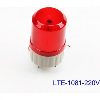 LTE-1081 AC 220V LED Rotating Industrial Signal Warning Light Yellow
