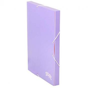 CARPETA PROYECTOS PP SOFT PASTEL MALVA 2,5 CM