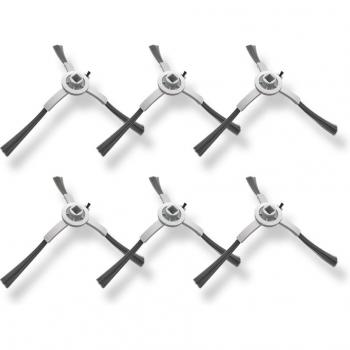ABIR X5, X6, X8 Robot Vacuum Cleaner Side Brush Replacement - 6 Pieces